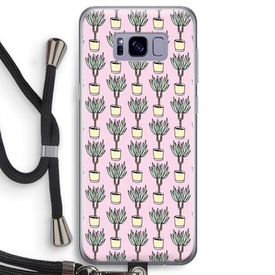 Boompje: Samsung Galaxy S8 Transparant Hoesje met koord