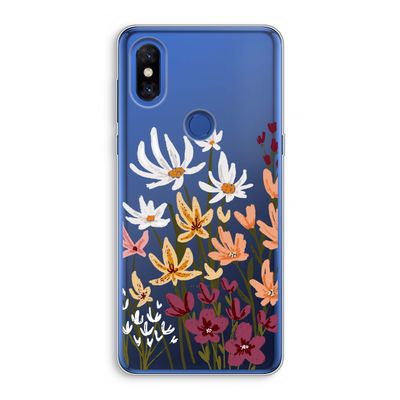 Painted wildflowers: Xiaomi Mi Mix 3 Transparant Hoesje