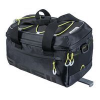 Basil Miles Trunkbag Sportieve zwarte bagagedragertas voor E-bike Waterdicht 7L Heren - thumbnail