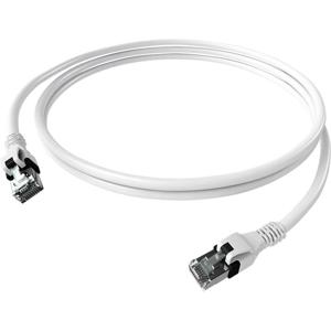 Easylan CPP1OWAWAW0030 RJ45 Netwerkkabel, patchkabel CAT 6A S/FTP 3 m Wit 1 stuk(s)