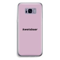 kwetsbaar: Samsung Galaxy S8 Plus Transparant Hoesje