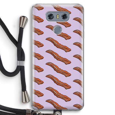 Bacon to my eggs #2: LG G6 Transparant Hoesje met koord