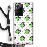 8-bit N°10: Samsung Galaxy Note 20 Ultra / Note 20 Ultra 5G Transparant Hoesje met koord