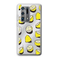 When Life Gives You Lemons...: Huawei P40 Pro Plus Transparant Hoesje