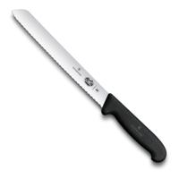 VICTORINOX - Fibrox - Broodmes 21cm zwart