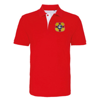 Rugby Vintage - Tonga Rugby Poloshirt - Rood - thumbnail