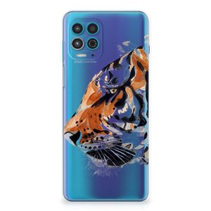 Hoesje maken Motorola Moto G100 Watercolor Tiger