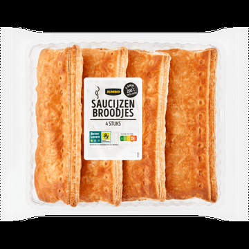 Jumbo Saucijzenbroodjes 4 Stuks