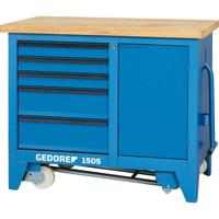 Gedore 6621780 1505 - werkbank op wielen 5 laden 900 x 1100 x 652 mm (b x h x d) 1100 x 900 x 652 mm