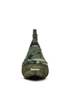 Supreme sac banane à imprimé camouflage - Vert