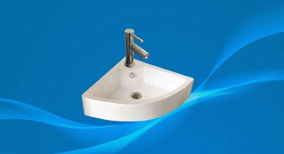 Combipakket keramische fontein met kraan en afvoer Quartz