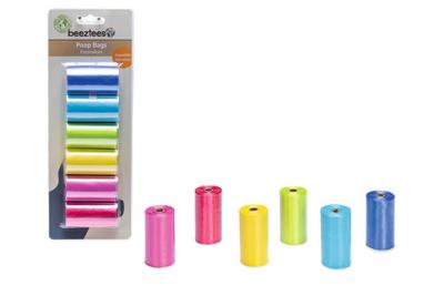 Beeztees Beeztees Navulling Poepzakhouder Regenboog (6x 20 stuks)