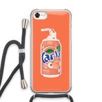 S(peach)less: iPhone 8 Transparant Hoesje met koord