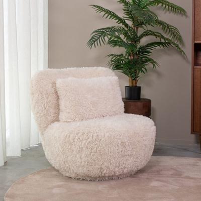 LABEL51 Fauteuil Doodle - Creme - Fluffy - One Size LABEL51 Fauteuil Doodle - Creme - Fluffy - One Size