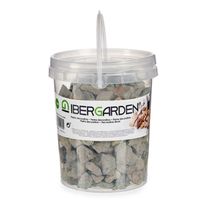 Decoratie steentjes/kiezels grijs klein 1,5 kg Decoratie steentjes/kiezels grijs klein 1,5 kg