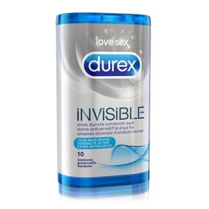 durex - invisible condooms 10 st.