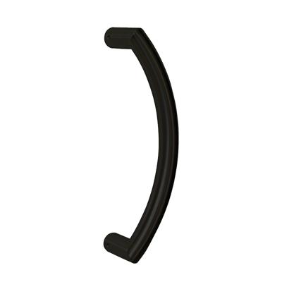 Hardbrass Handgreep Parijs ovaal 25x275mm. - mat zwart