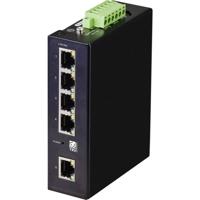 TRU COMPONENTS Industrial Ethernet Switch 1 + 4 poorten 10 / 100 / 1000 MBit/s