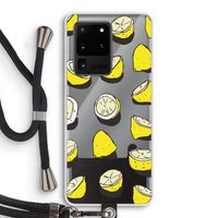 When Life Gives You Lemons...: Samsung Galaxy S20 Ultra Transparant Hoesje met koord