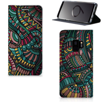 Samsung Galaxy S9 | Hoesje met Magneet | Aztec
