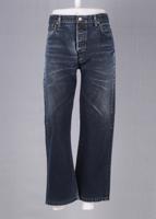 Vintage Straight Levi&apos;s 501 Blue size 34 / 28 - thumbnail