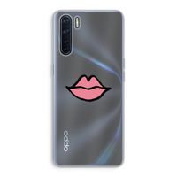 Kusje: Oppo A91 Transparant Hoesje