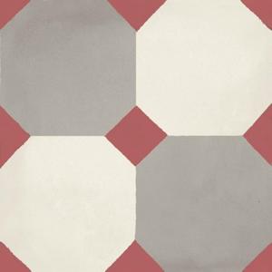 JOS. Hidro VLtegel Decor 197X197 8 Sided Berry 8.3mm Mat