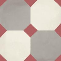 JOS. Hidro VLtegel Decor 197X197 8 Sided Berry 8.3mm Mat