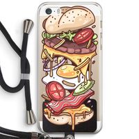Diet Coke Please: iPhone 5 / 5S / SE Transparant Hoesje met koord