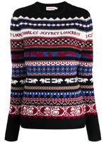 Charles Jeffrey Loverboy pull en maille intarsia - Multicolore