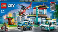 LEGO City 60371 hoofdkwartier van hulpdienstvoertuigen - thumbnail