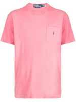 Polo Ralph Lauren t-shirt à motif brodé - Rose