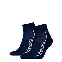 HEAD Quartersokken Performance 2-pack Navy-43/46