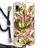 Haeckel Nepenthaceae: Samsung Galaxy A10 Transparant Hoesje met koord