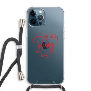Not Your Baby: iPhone 12 Pro Max Transparant Hoesje met koord