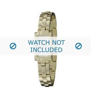 Armani horlogeband AR-5464 Staal Goud (Doublé) 23mm