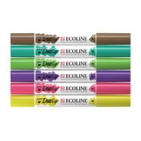 Duotip talens ecoline set 6 stuks botanisch