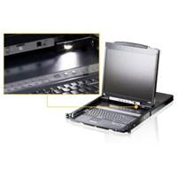 ATEN CL5800N D KVM-console VGA Toetsenbord, USB, PS/2 1920 x 1200 Pixel