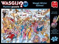 Wasgij Mystery 22: Winterspelen! 1000 stukjes - Legpuzzel voor volwassenen - thumbnail