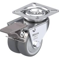 Blickle LDA-TPA 50KF-FI Dubbel zwenkwiel Wieldiameter: 50 mm Draagvermogen (max.): 80 kg 1 stuk(s)