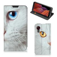 Samsung Galaxy Xcover 5 | Hoesje maken | Witte Kat