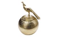 metaal tin WILDLIFE BIRD 30cm antique goud - 44837 metaal tin WILDLIFE BIRD 30cm antique goud - 44837