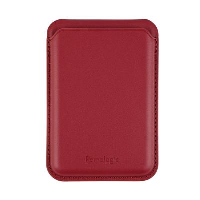 Pomologic Magsafe card portomonee stand - Red Velvet Pomologic Magsafe card portomonee stand - Red Velvet