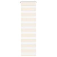 Zebra rolgordijn 50x100 cm stofbreedte 45,9cm marmerbeige