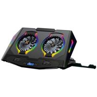 Conceptronic THYIA ERGO Gaming-Notebook Kühlständer mit 2 Lüftern Cooling-pad voor laptop