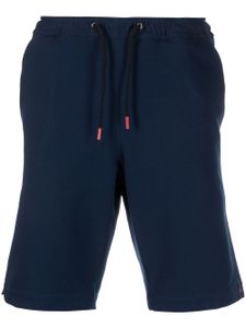 Kiton short de sport à lien de resserrage - Bleu