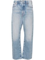 MOTHER jean crop Ditcher Hover - Bleu