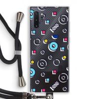 8-bit N°9: Samsung Galaxy Note 10 Plus Transparant Hoesje met koord