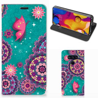 LG V40 Thinq | Bookcase | Cirkels en Vlinders