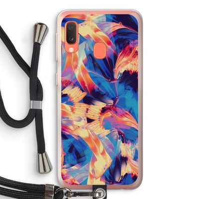 Tuesday Night: Samsung Galaxy A20e Transparant Hoesje met koord